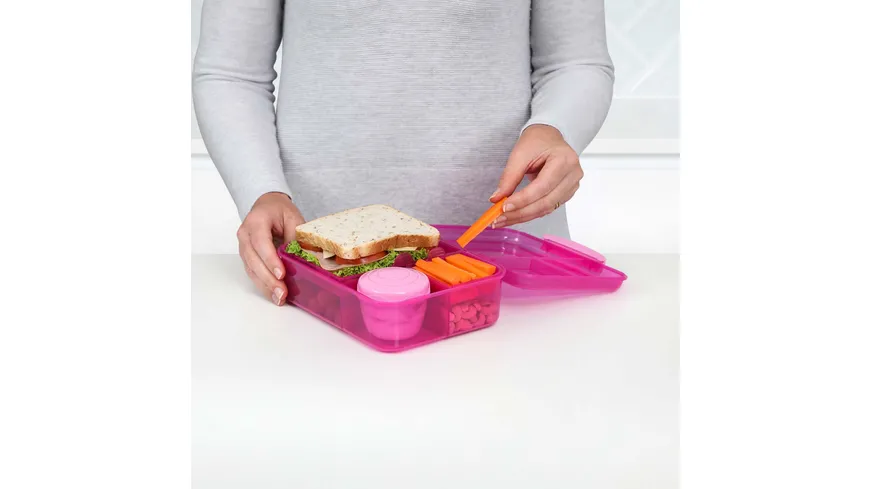 sistema Lunchbox BENTOBOX 1,65l Achtung: diesen Artikel gibt es in verschiedenen farblichen Ausführungen. Sie erhalten nur 1 Artikel (zufällige Auswahl im Lager). Eine Vorauswahl ist leider nicht möglich.
