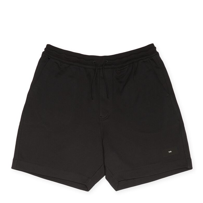 Y-3 Organic Cotton Terry Shorts Black