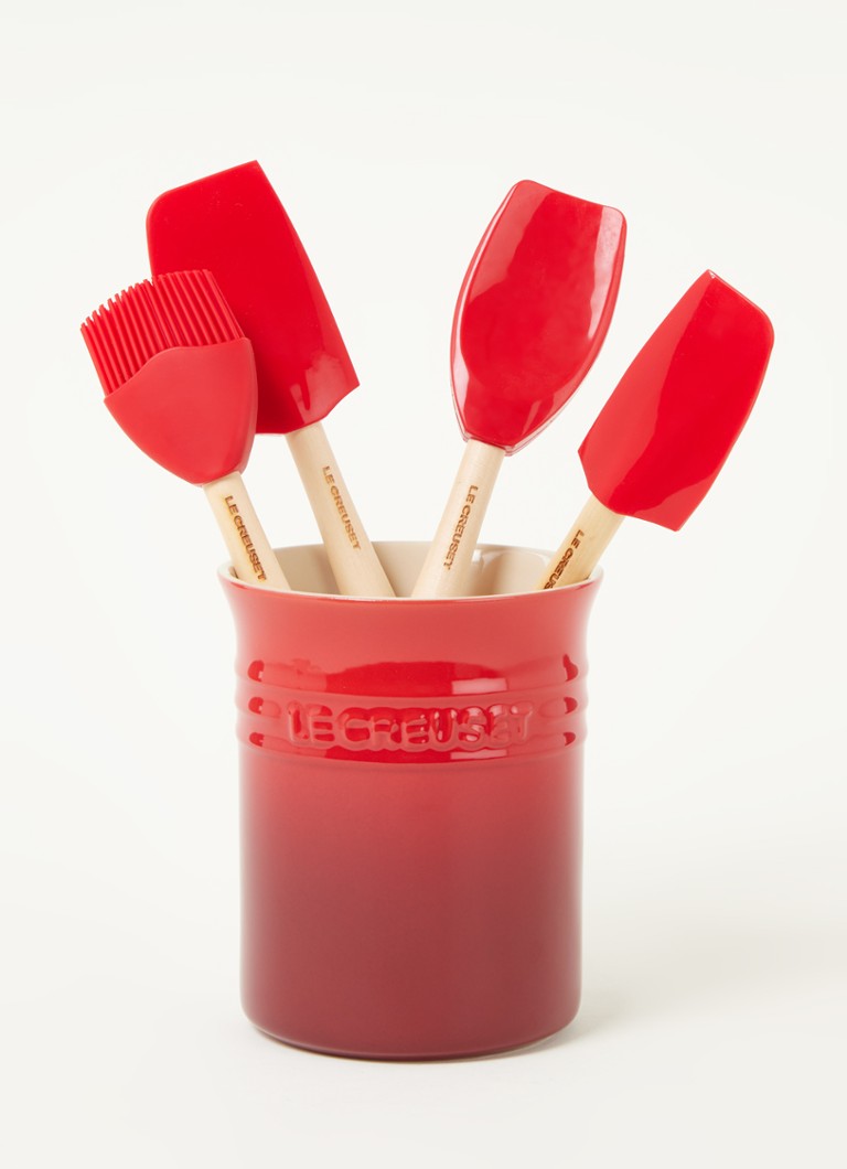 Vas de copt Le Creuset cu 4 spatule