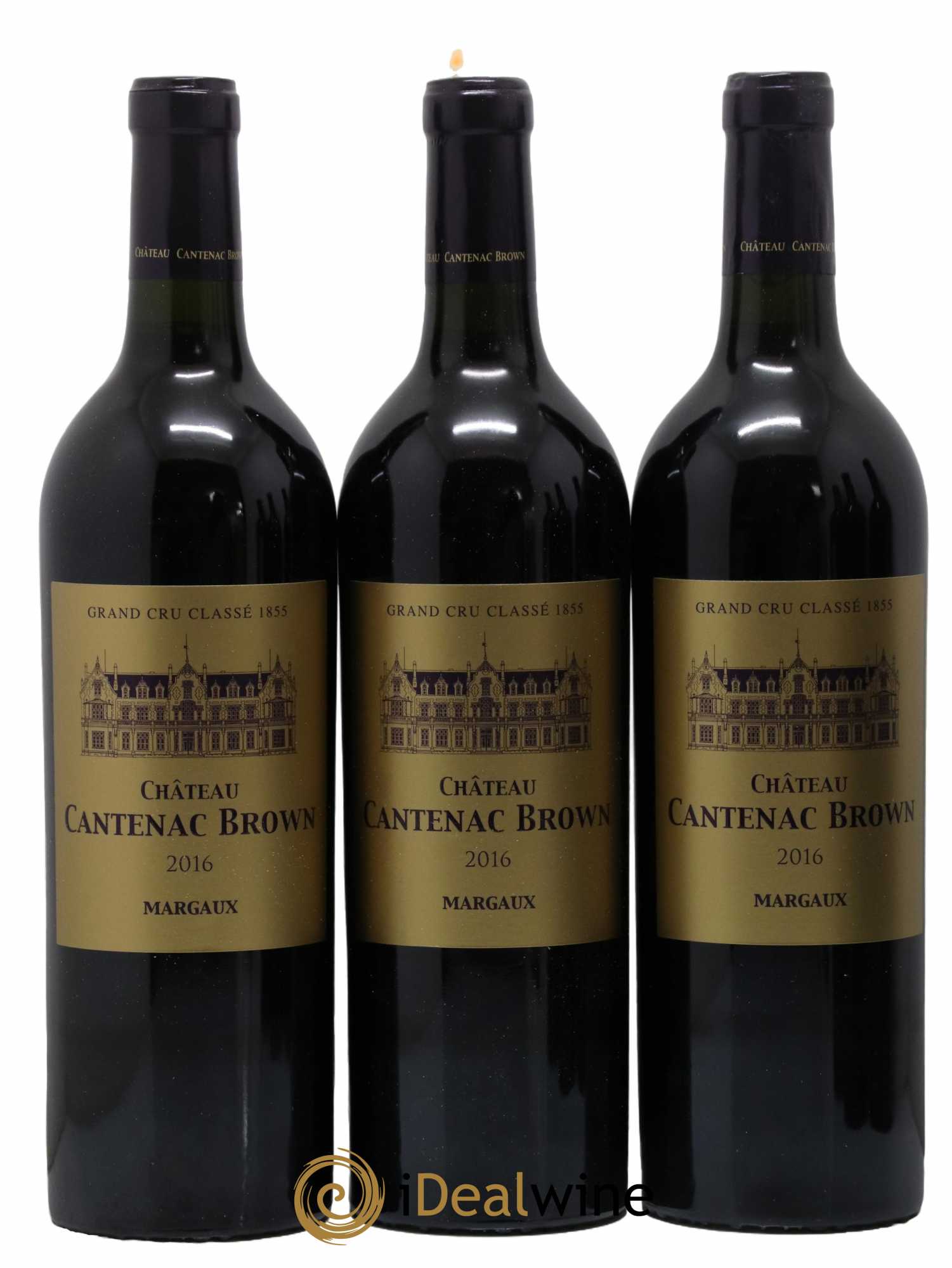 Château Cantenac Brown 3ème Grand Cru Classé  2016 - Lot de 6 Bouteilles