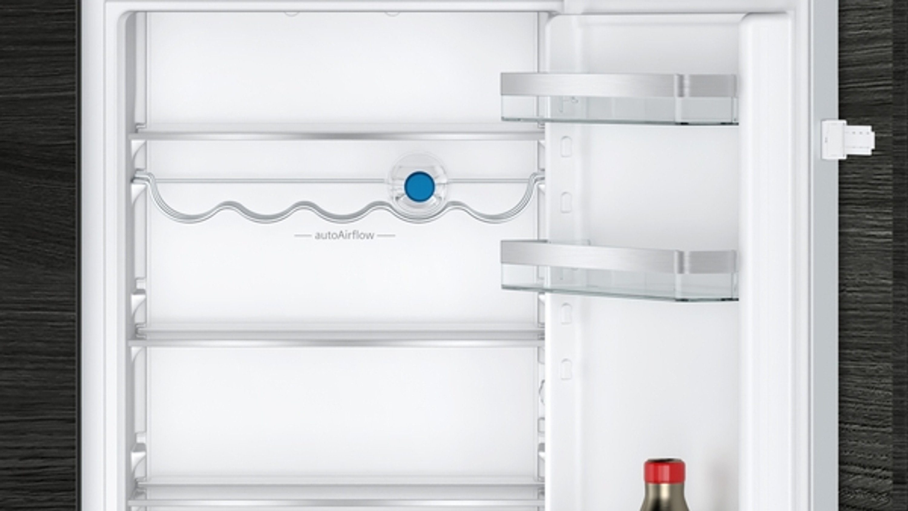 SIEMENS Einbaukühlgefrierkombination KI86NVSE0, 177 cm hoch, 54 cm breit, 177.2 x 54.1 cm, Schleppscharnier