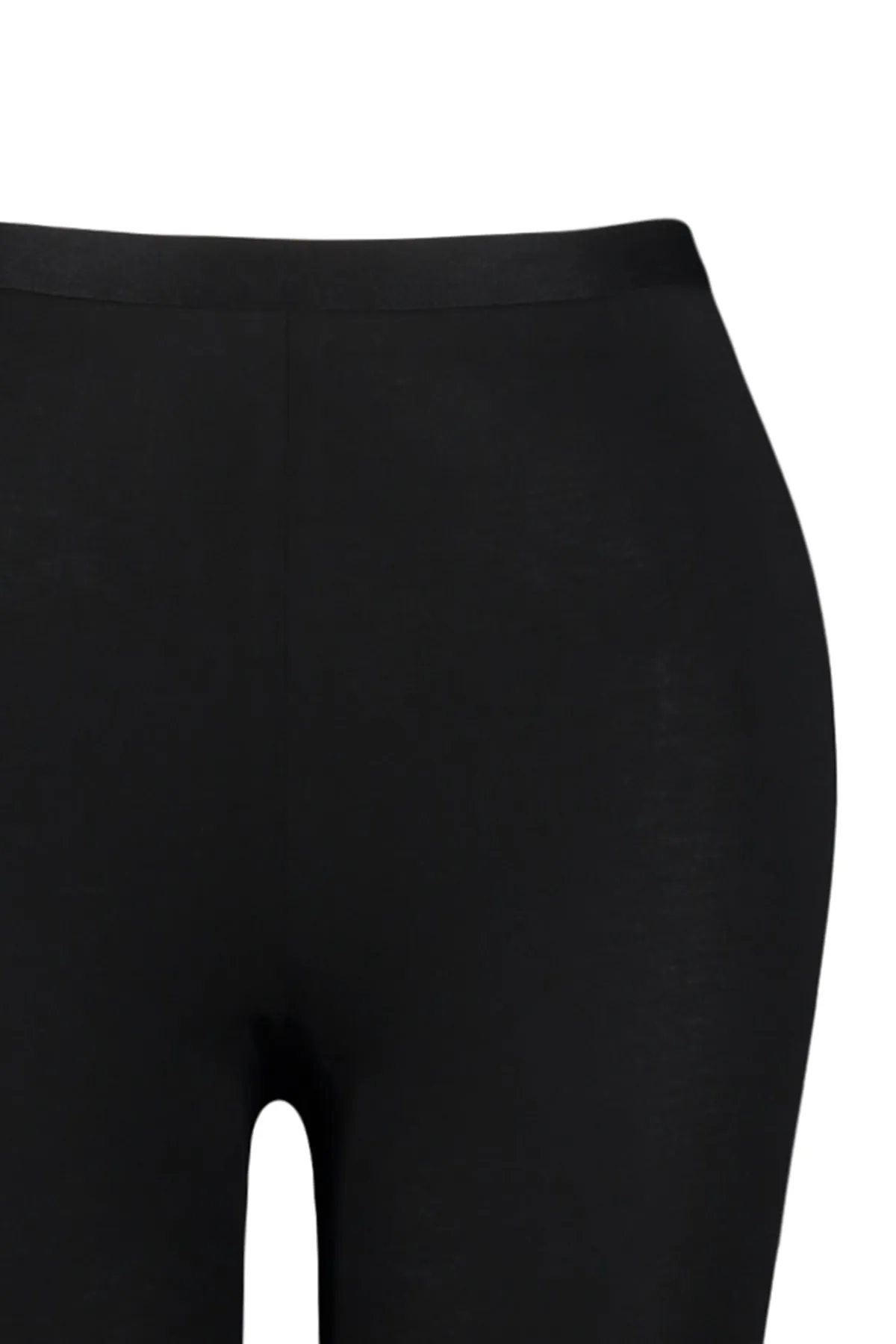 Trendyol Curve  Große Größen in Leggings - Schwarz - Hoher Bund