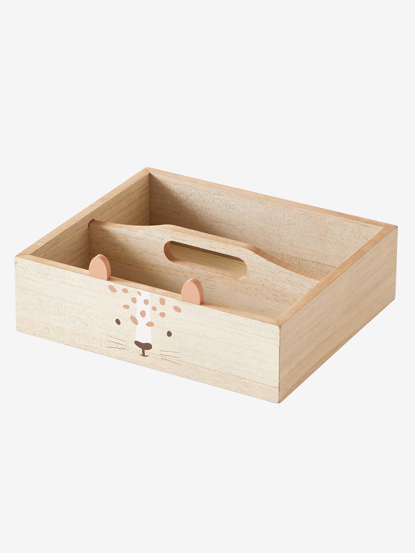 Vertbaudet Kinder Stiftebox aus Holz - natur