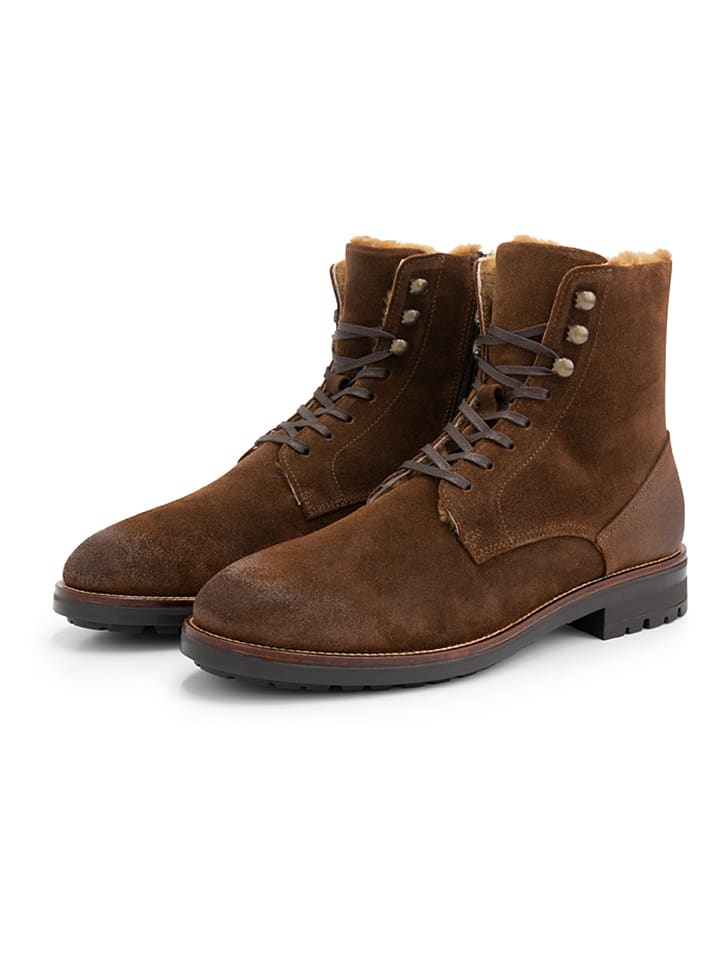 TRAVELIN' Leder-Boots 