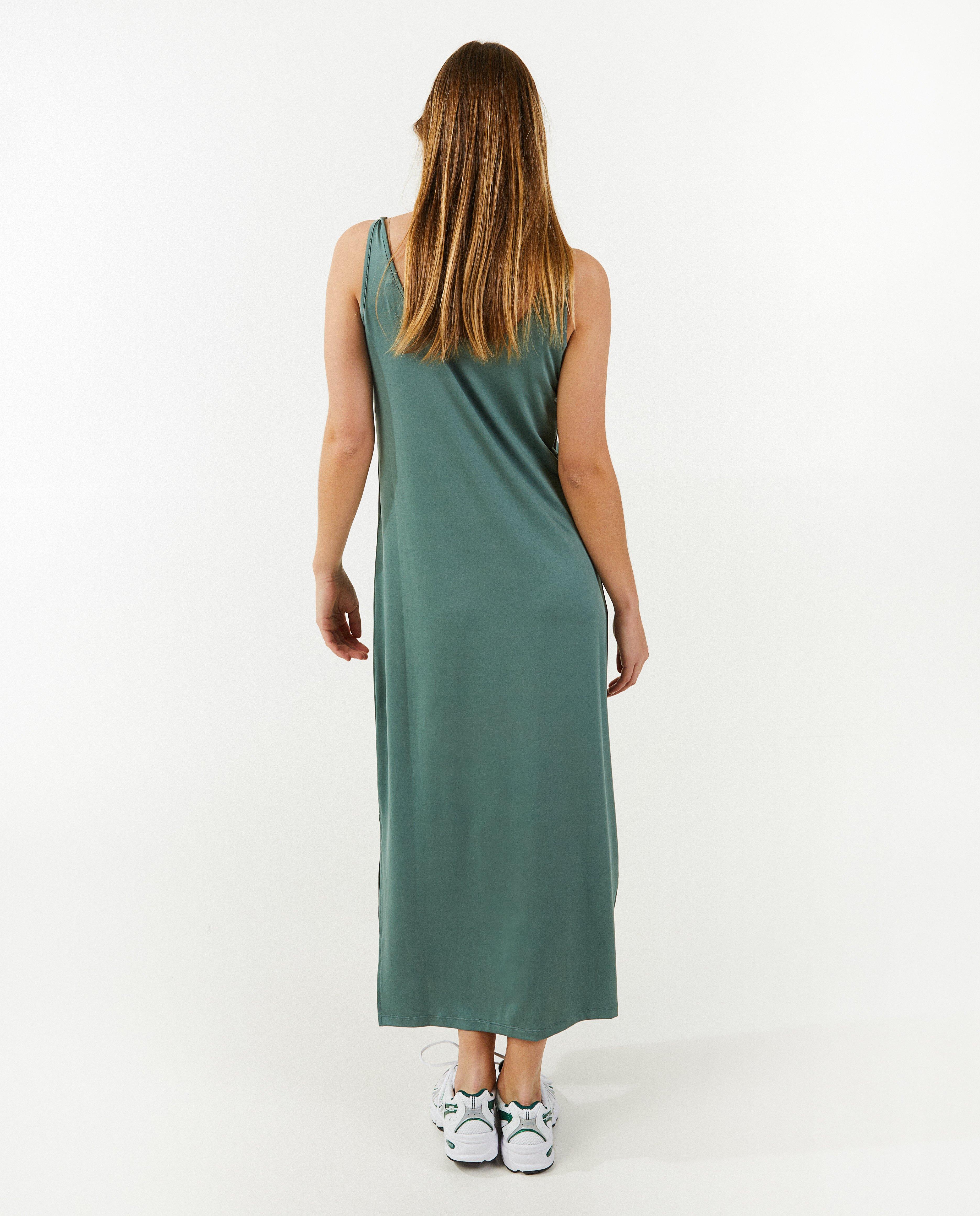 Sora ujjatlan ruha khaki
