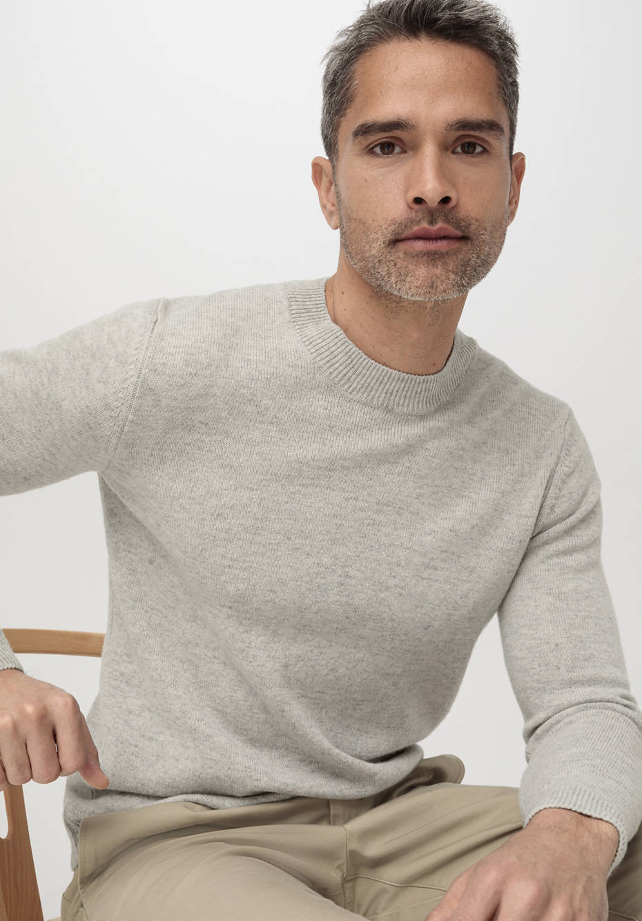 Pullover aus reiner Bio-Lambswool