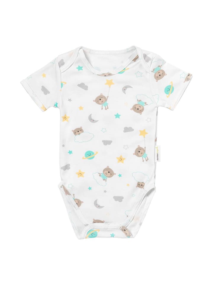 SlumberOrganix Bio Baby-Body kurzarm in Anthrazit günstig kaufen