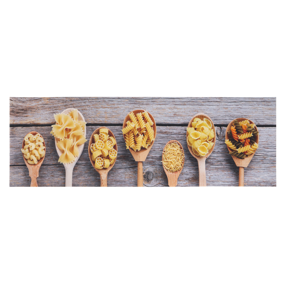 HOMCOM Küchenläufer Pasta 50 x 150 cm