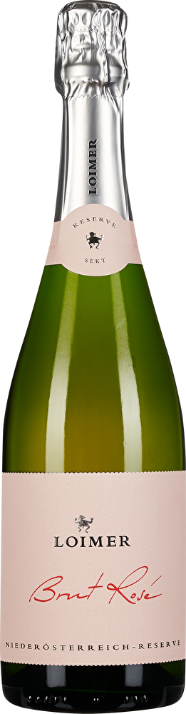 Loimer Sekt Reserve Brut Rosé im Geschenkkarton