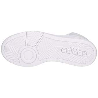 adidas Hoops 3.0 Mid Sneaker in weiß