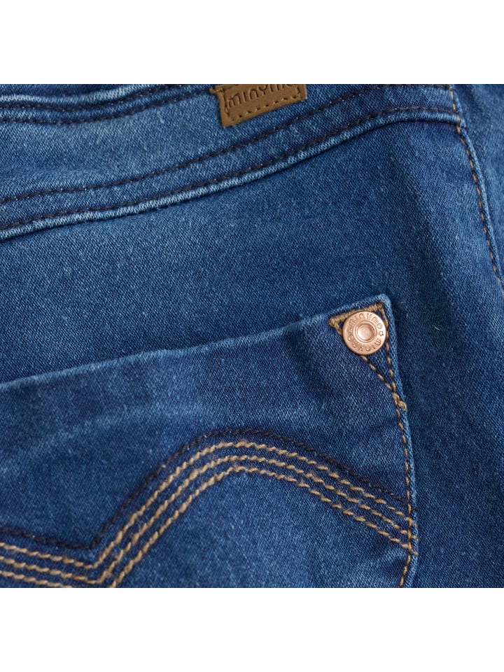 Minymo 5-Pocket-Jeans MIJegging girl stretch slim fit - 5621  Jeggings mit Eingrifftaschen in Blau günstig kaufen