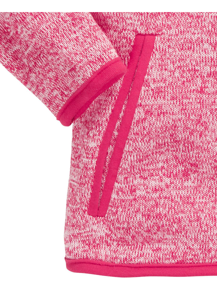 Playshoes Strickfleece-Jacke in Pink günstig kaufen