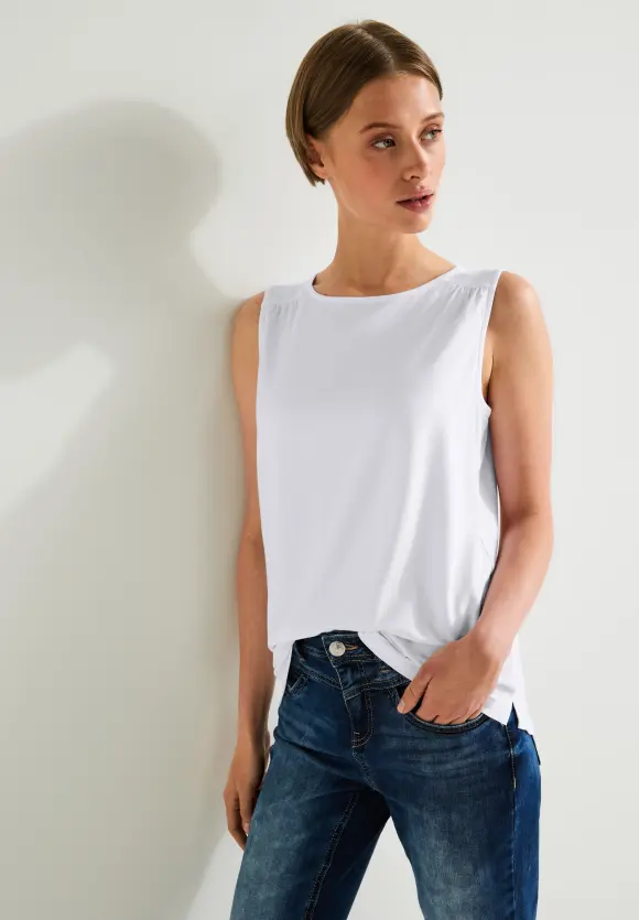 Street One Basic Top in Unifarbe