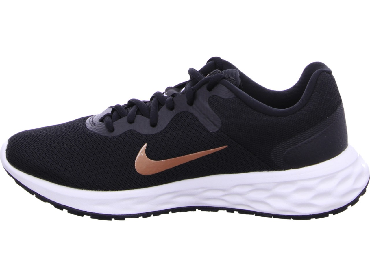 NIKE Freizeit Schnürer schwarz Revolution 6 Next Nature