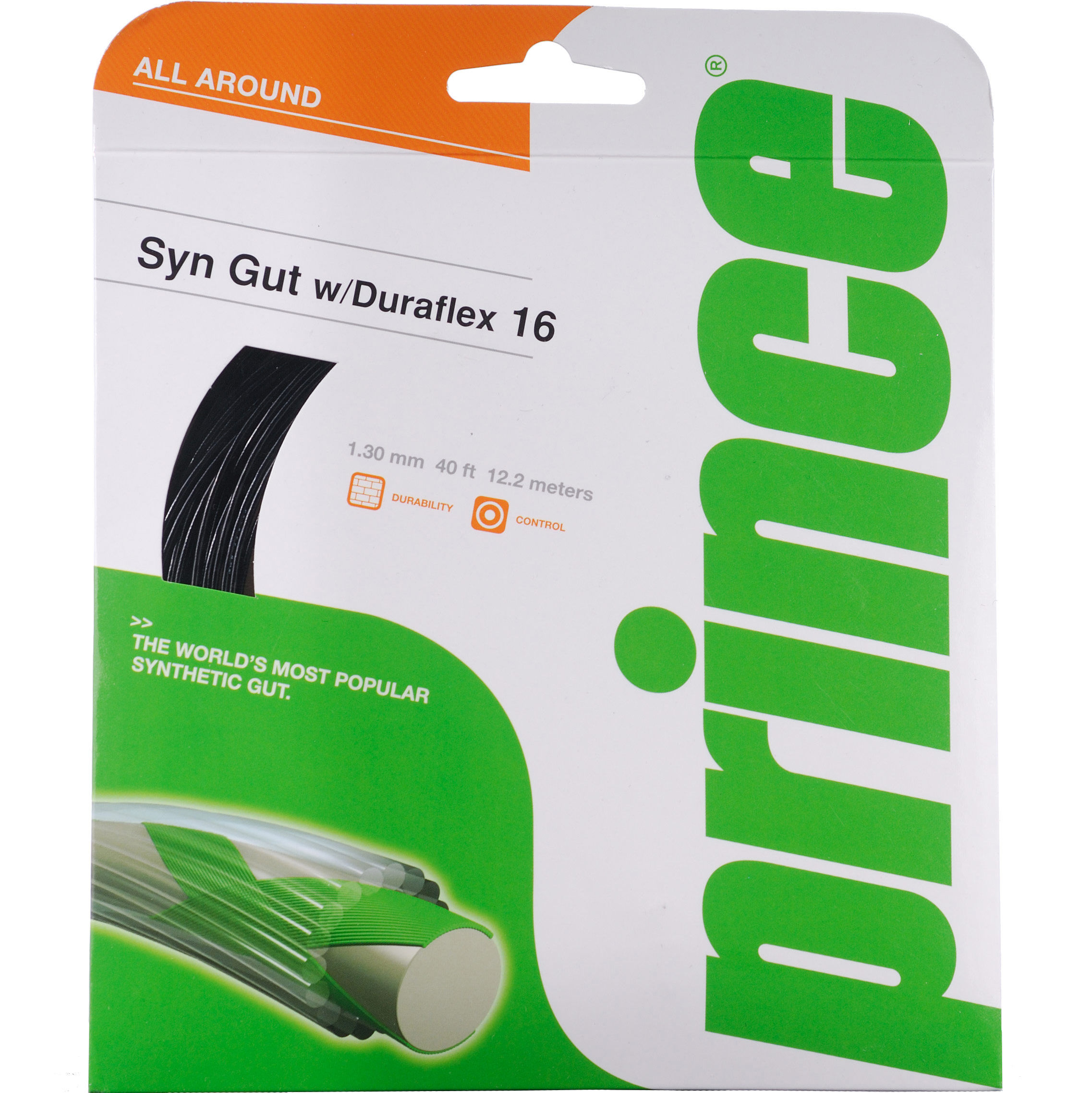 Synthetic Gut Duraflex Saitenset 12,2m - Schwarz