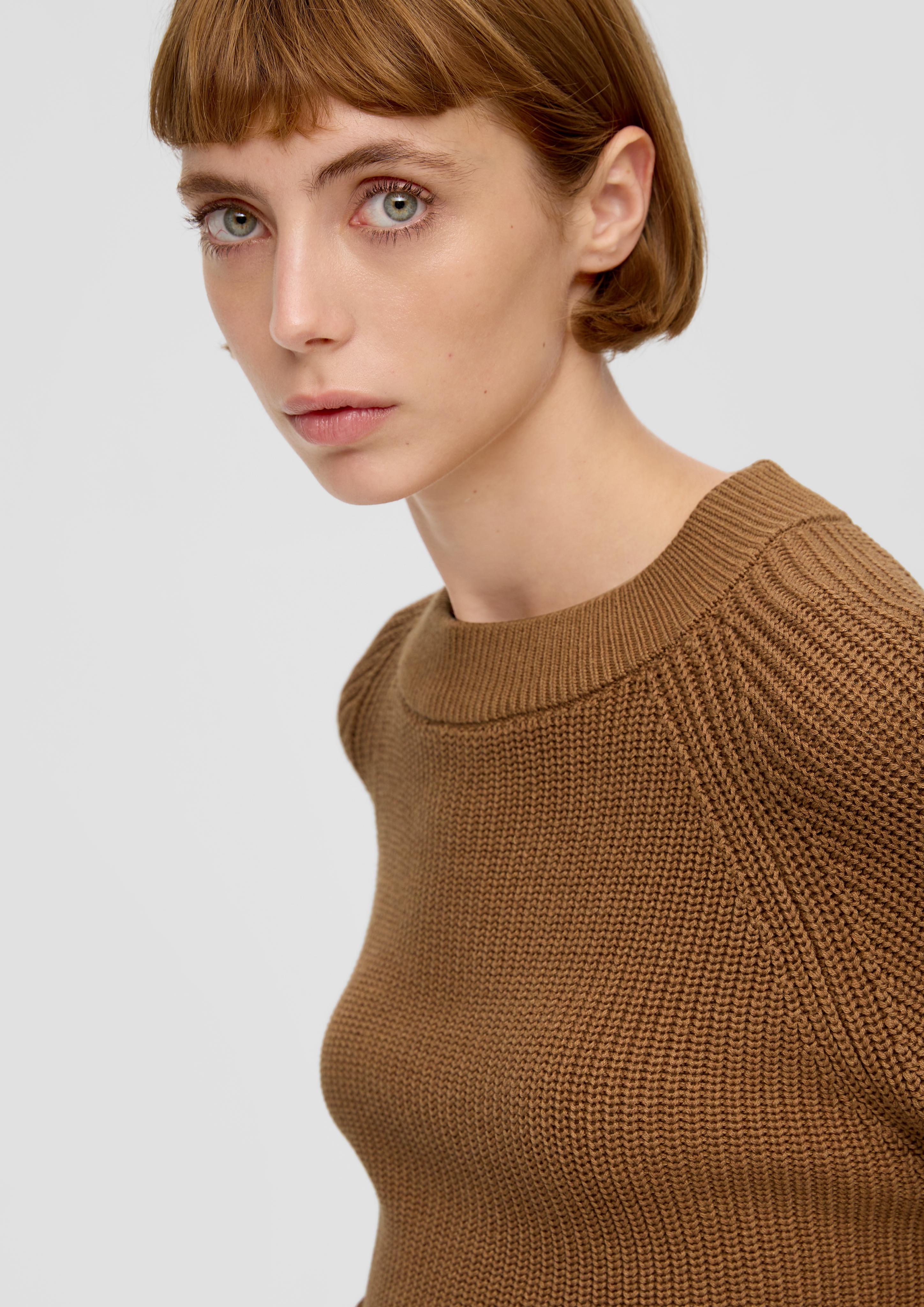 Strickpullover mit Rippstruktur  2134495-8469