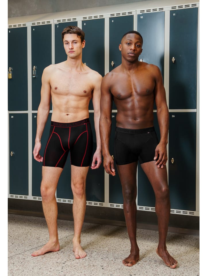 DANISH ENDURANCE Boxershorts Sports Trunks in schwarz günstig kaufen