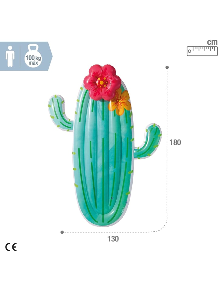 Intex Luftmatratze - Kaktus (180x130x28cm) in grün günstig kaufen onesize