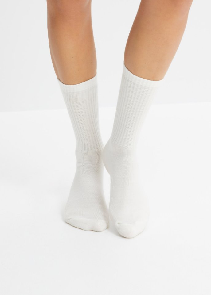 Thermo Tennissocken (5er Pack) mit Innenfrottee in Sohle