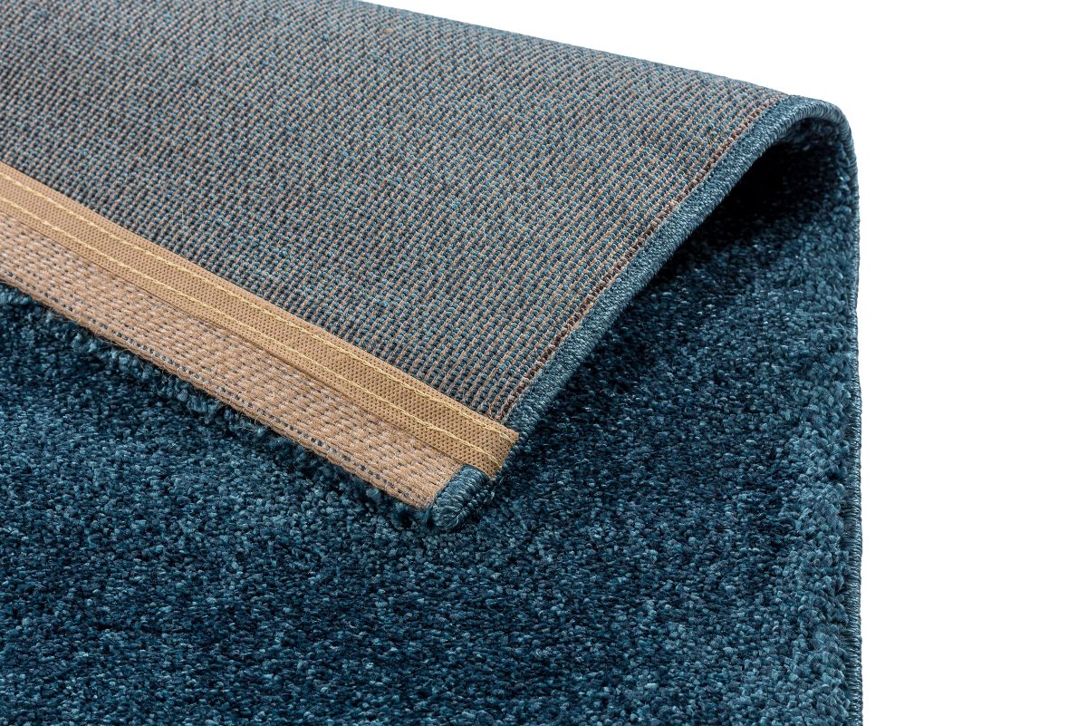 Webteppich Savona 180 marineblau 67 x 130 cm