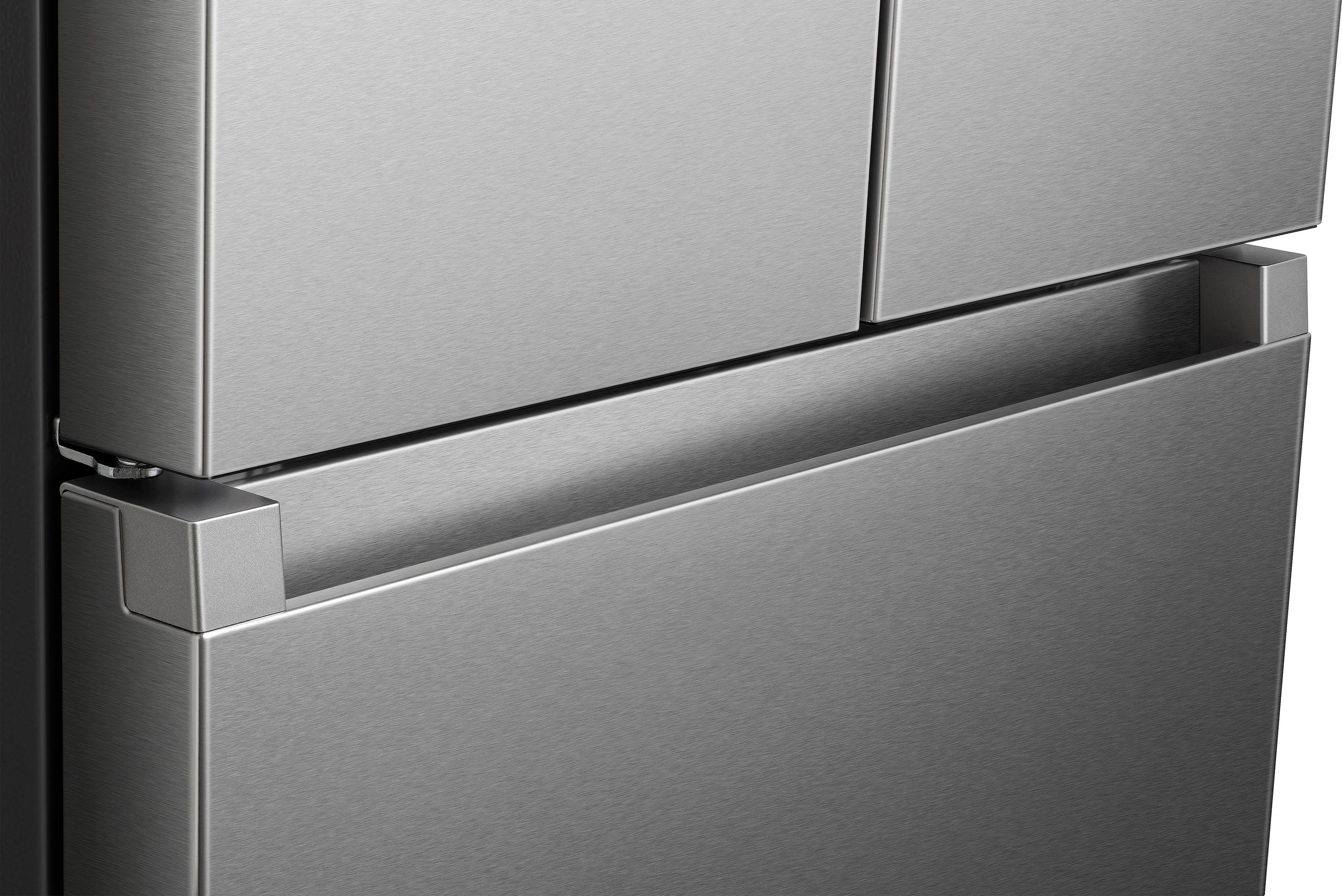 Hanseatic French Door HFD20070EWDI, 200 cm hoch, 70,4 cm breit, NoFrost, Wasserspender