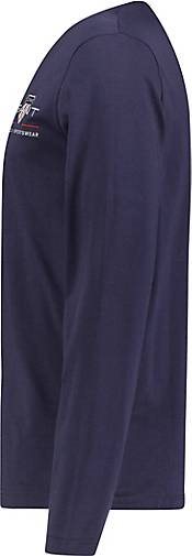 GANT Herren Langarmshirt MEDIUM ARCHIVE SHIELD