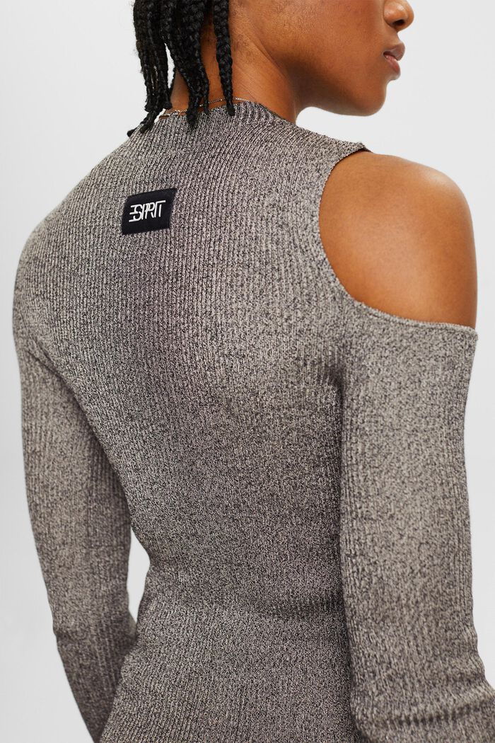 Sweatshirt mit Cut-out-Schulter