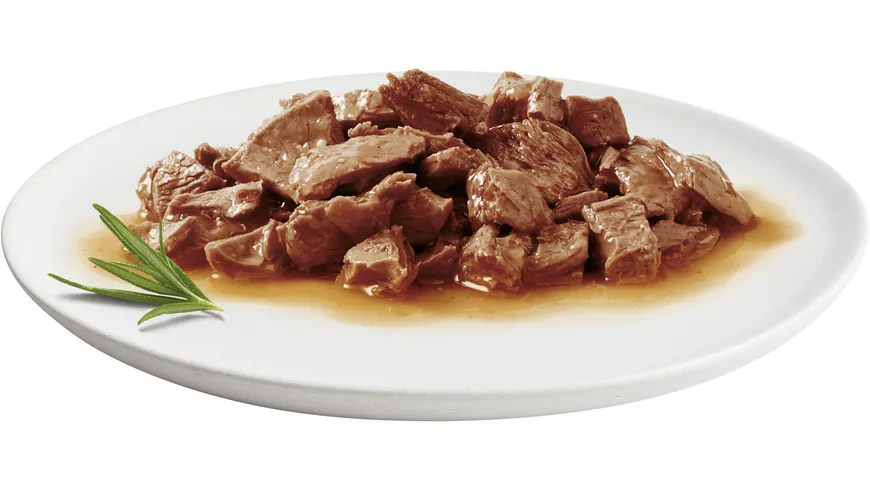 PURINA GOURMET Perle Erlesene Streifen in Sauce mit Rind/Kaninchen/Huhn/Lachs 340 g