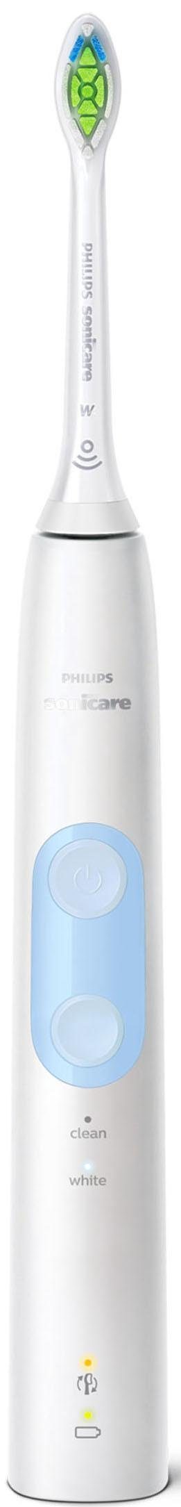 Philips Sonicare Elektrische Zahnbürste HX6839/28, Aufsteckbürsten: 1 St., Protective Clean 4500, mit 2 Putzprogrammen