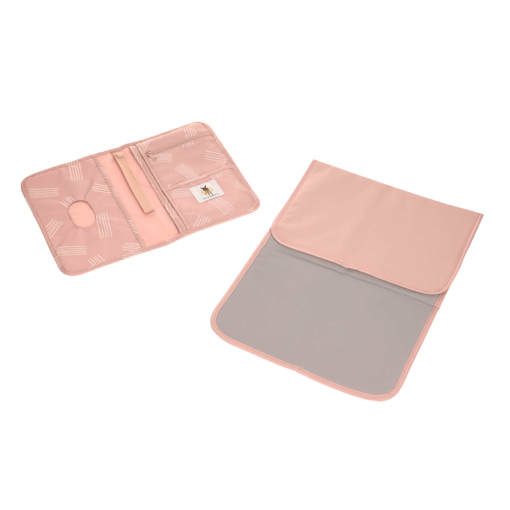 Windeltasche - Soft Stripes Rose, Rosa