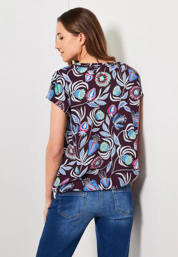 CECIL Bluse mit Blumenprint