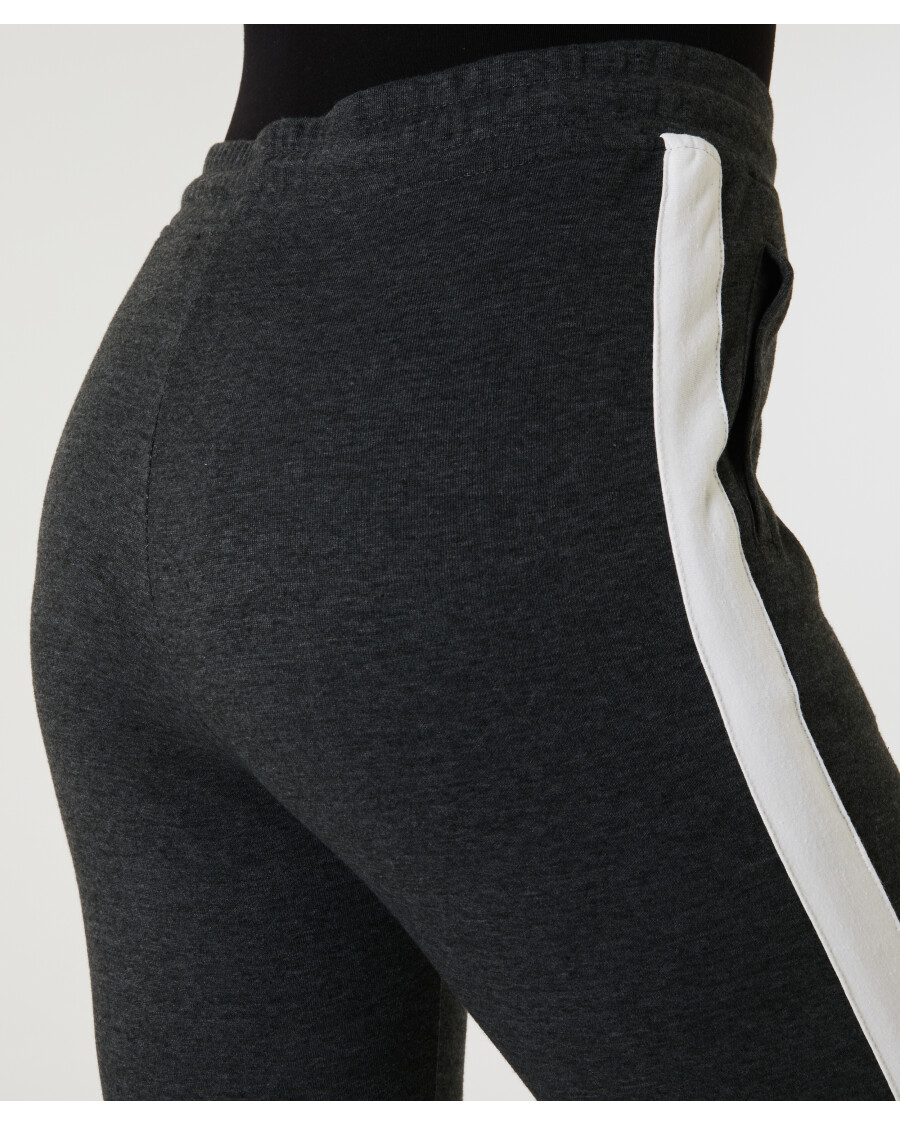 Melierte Jogginghose