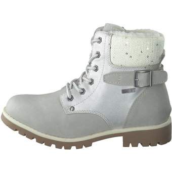 Puccetti Schnür Boots in grau