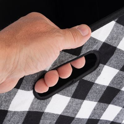 TIAKI karierte Spielzeug-Aufbewahrungsbox