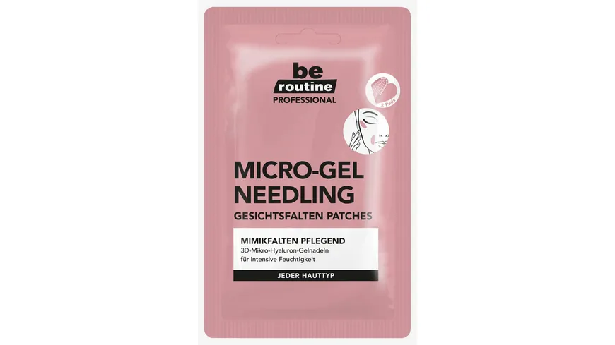 be routine Micro-Gel Needling Gesichtsfalten Patches