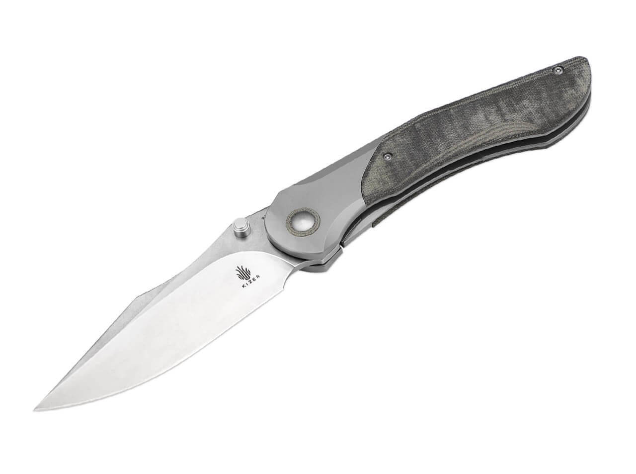Mystic Titanium Micarta Green