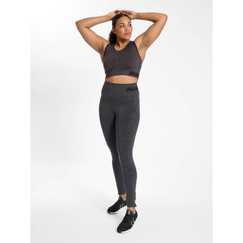 hummel hmlTE CURVE SEAMLESS SPORTS BRA BH Damen