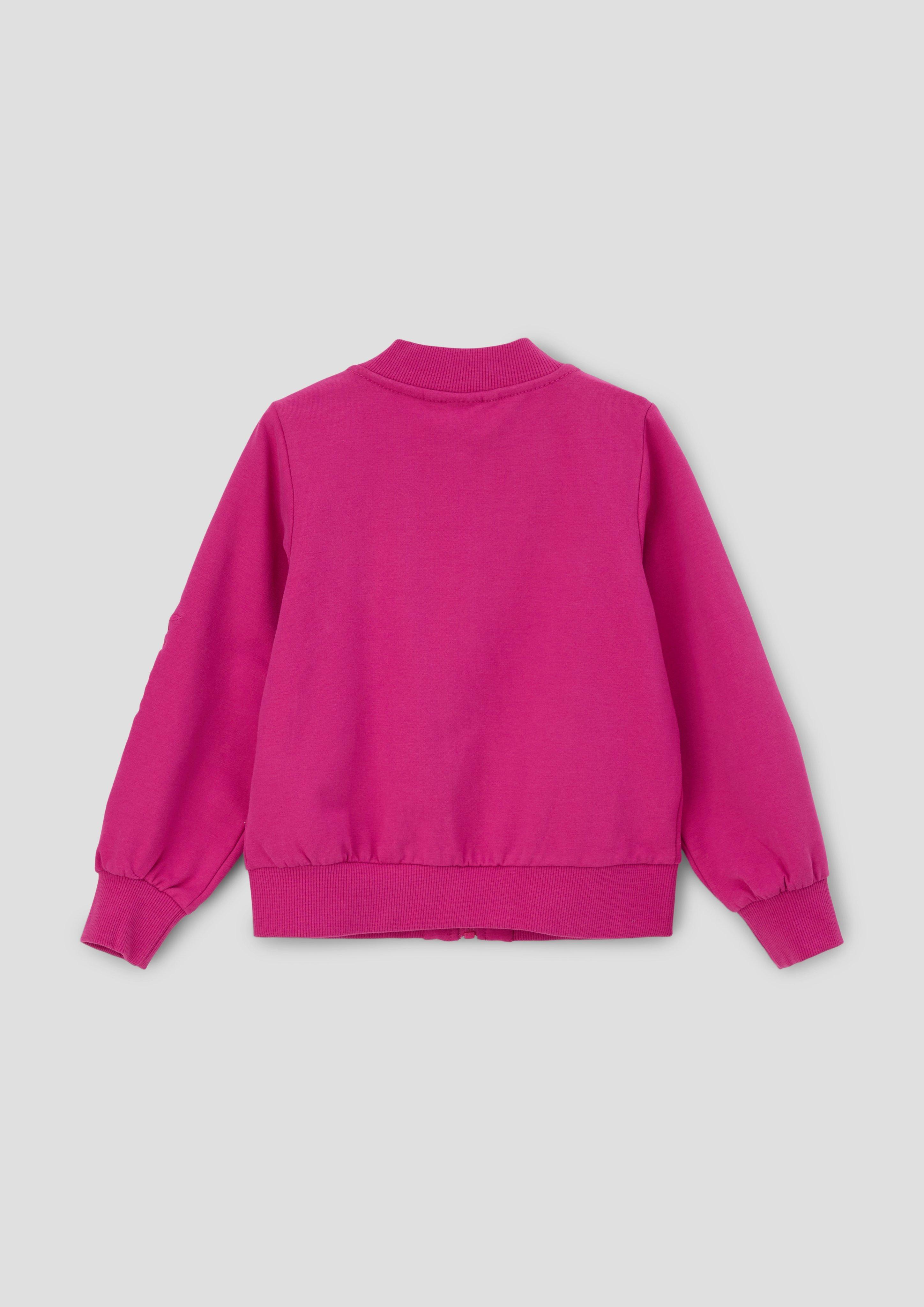 Sweatjacke im Loose Fit  2133783-4470