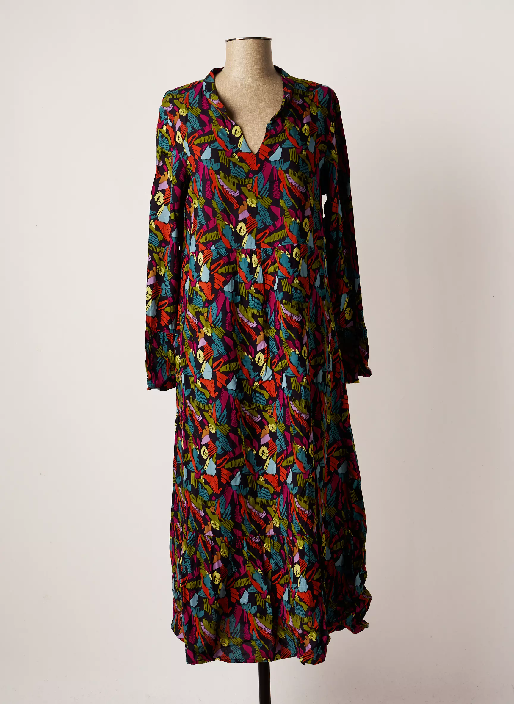 Agathe   Louise Robes Mi Longues Femme couleur noir