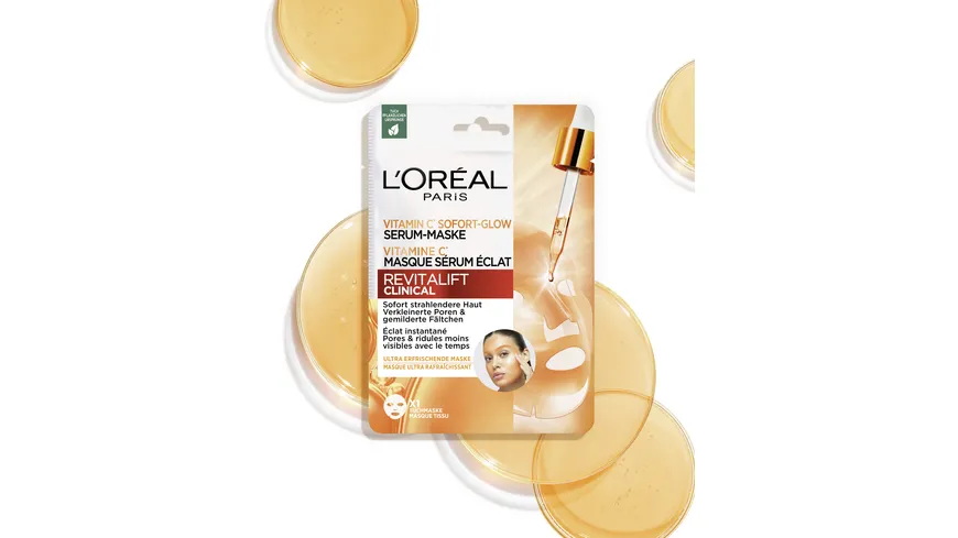 L'Oréal Paris Revitalift Vitamin C Serum-Maske