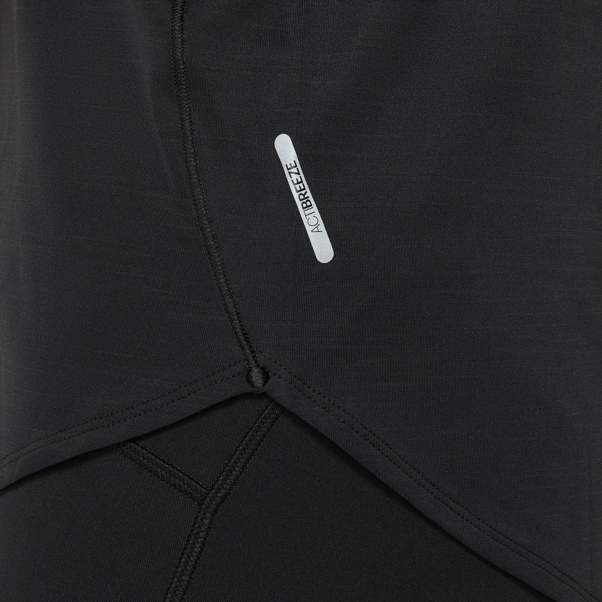 Road Laufshirt Damen - Schwarz