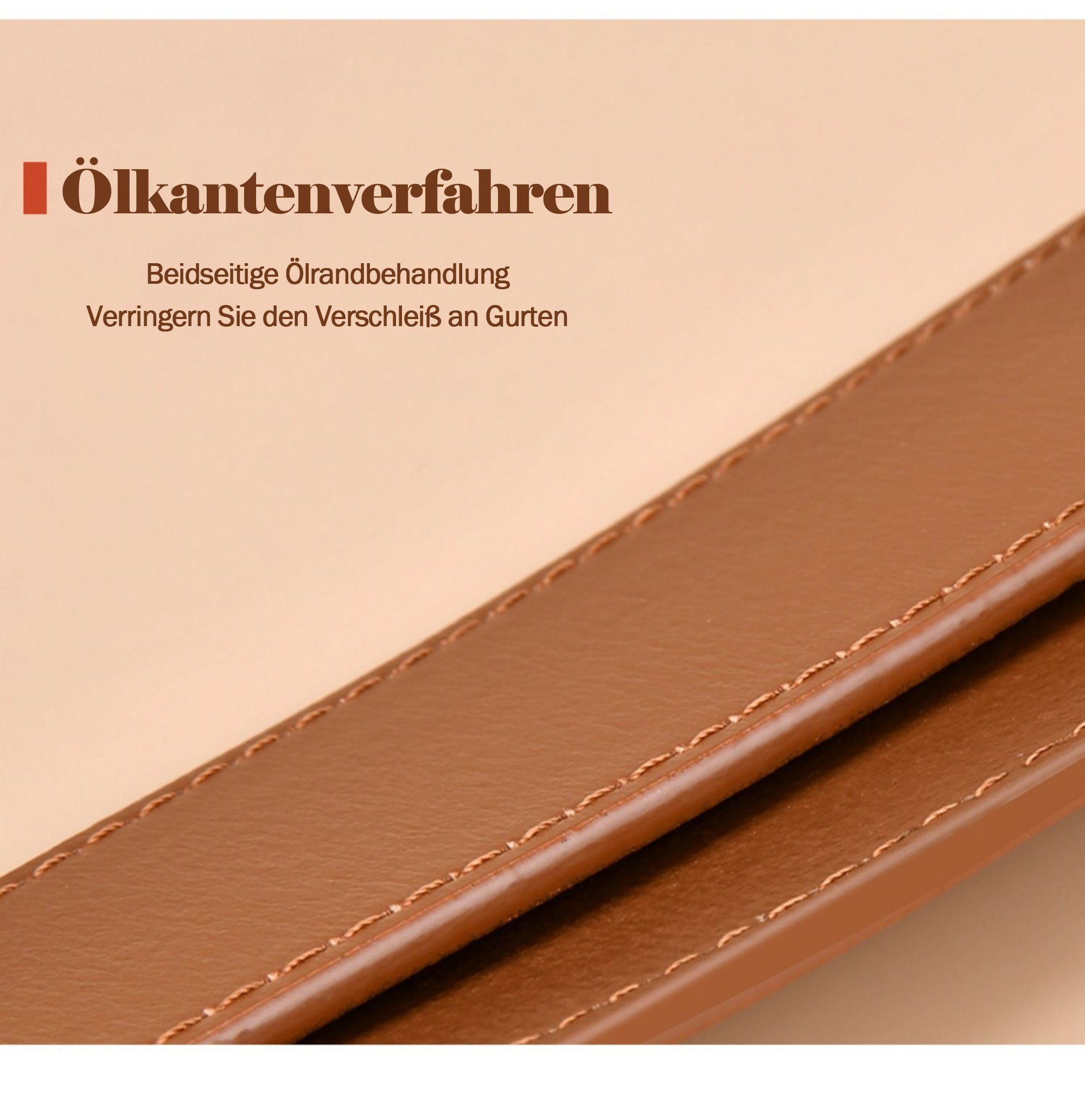 KUGI Taillengürtel Damengürtel, elastische Gürtel, für Kleider, Hemden (Anzüge, Mäntel, können aufeinander abgestimmt werden Metallschnalle Passend) für Taille 68-80cm Doppeltes Rindsleder
