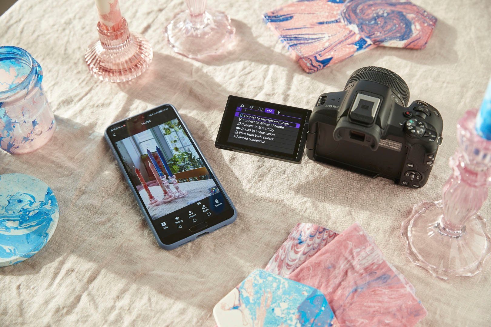 Canon EOS R50 Systemkamera (24,2 MP, Bluetooth, WLAN)