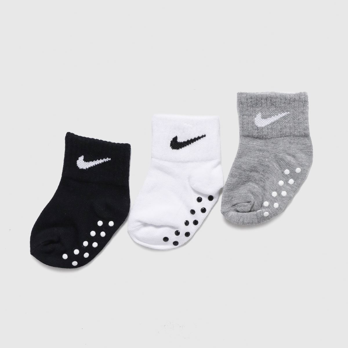 Nike fekete baba gripper zokni 3 db-os csomag