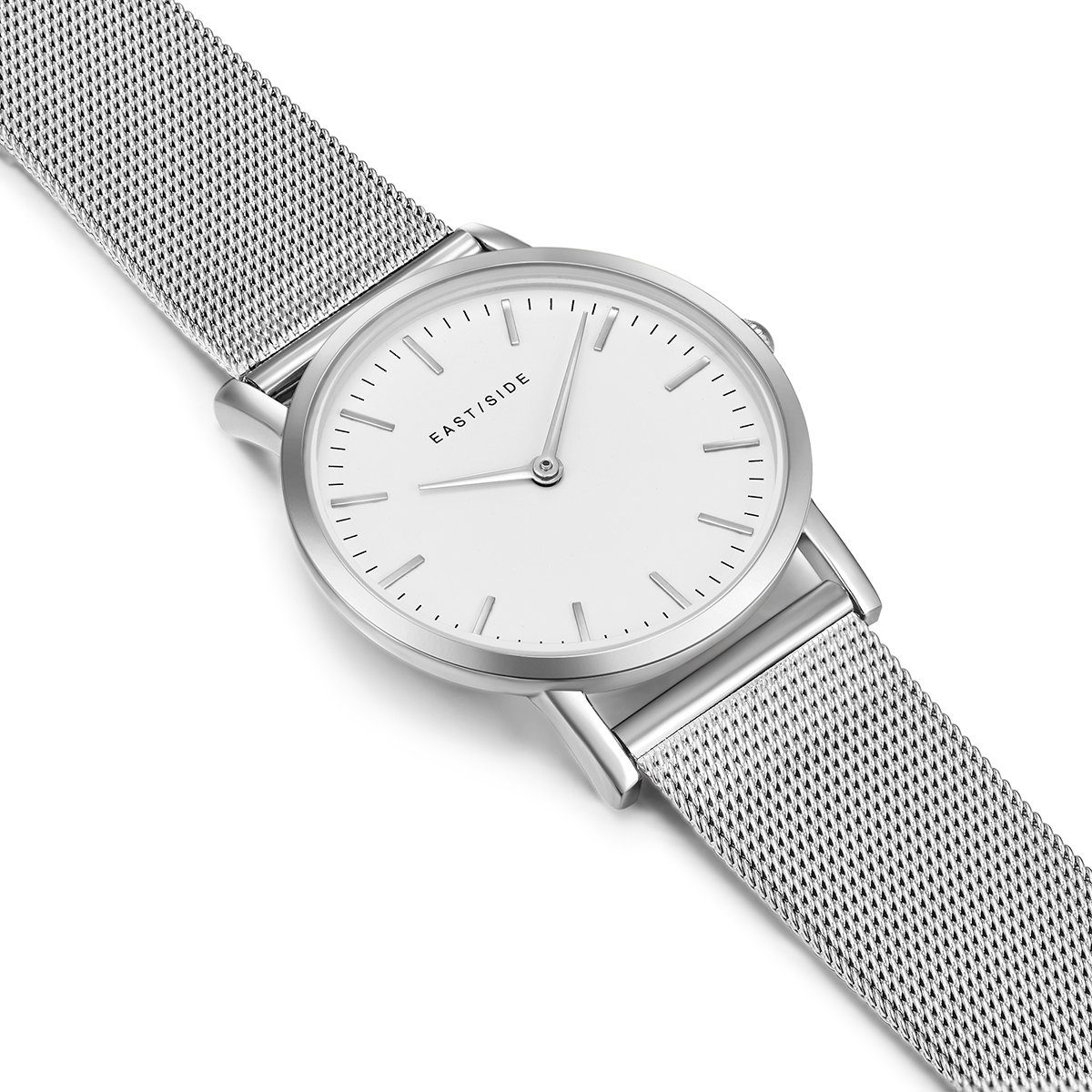 Eastside Automatikuhr Cassina silber, mit Edelstahl-Armband