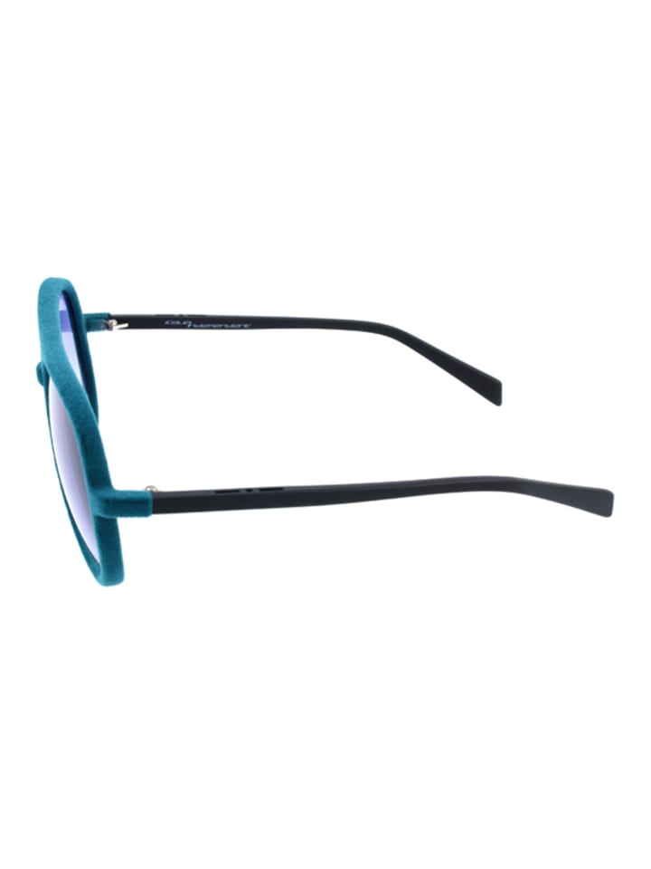 Italia Independent Kinder-Sonnenbrille in Grün/ Schwarz günstig kaufen 52