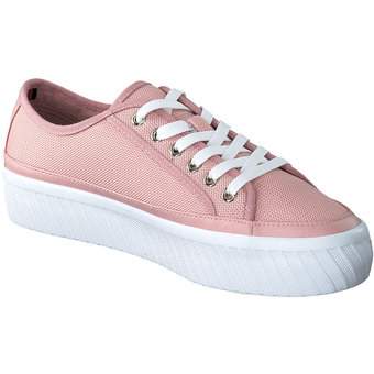 Tommy Hilfiger Platform Vulcanized Sneaker in rosa