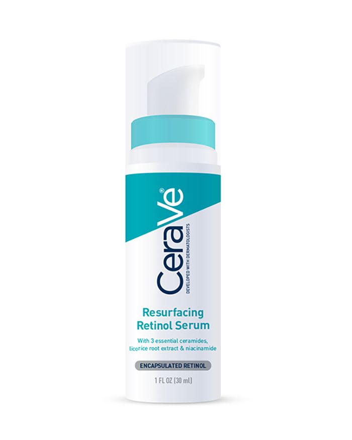 Sérum resurfaçant au rétinol contenant du rétinol encapsulé pour aider à régénérer la peau.