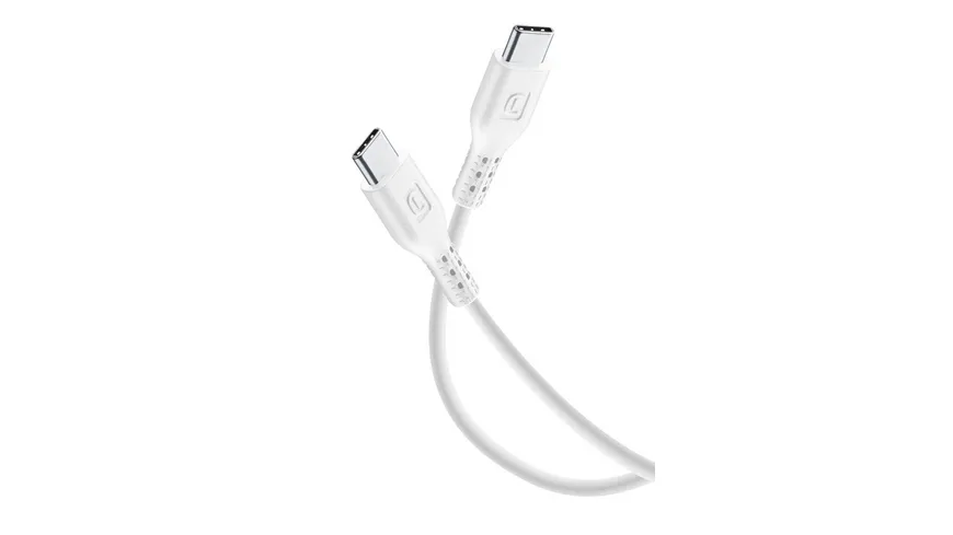 Cellularline Power Data Cable 1,2 m USB Typ-C/ Typ-C White