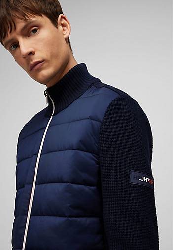 DANIEL HECHTER Rippstrick-Jacke